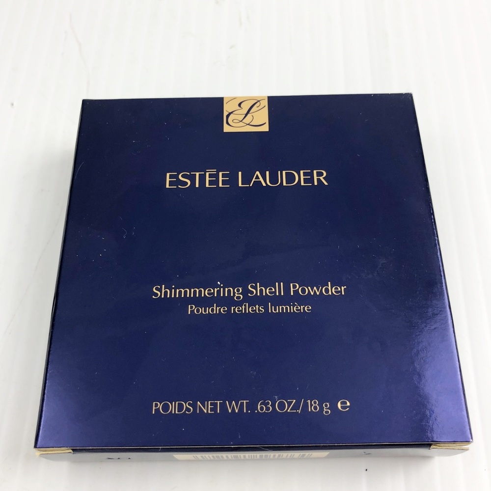 Estee Lauder Shimmering Shell Powder Makeup with Box Rare .63 Oz - Picture 3 of 6